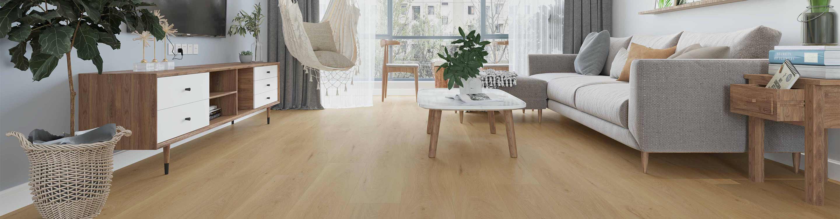 vinyl flooring in living room
