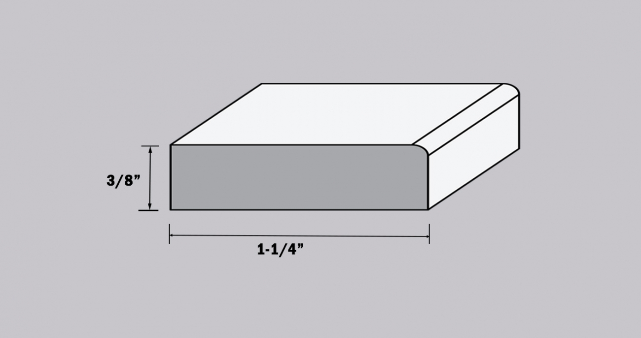 flat stock shoebase shoe base moulding trim